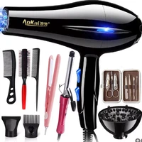 220v household hair dryer high power 2200w electric hair dryer hair dryer household salon hairdressing blow cartridge eu plug