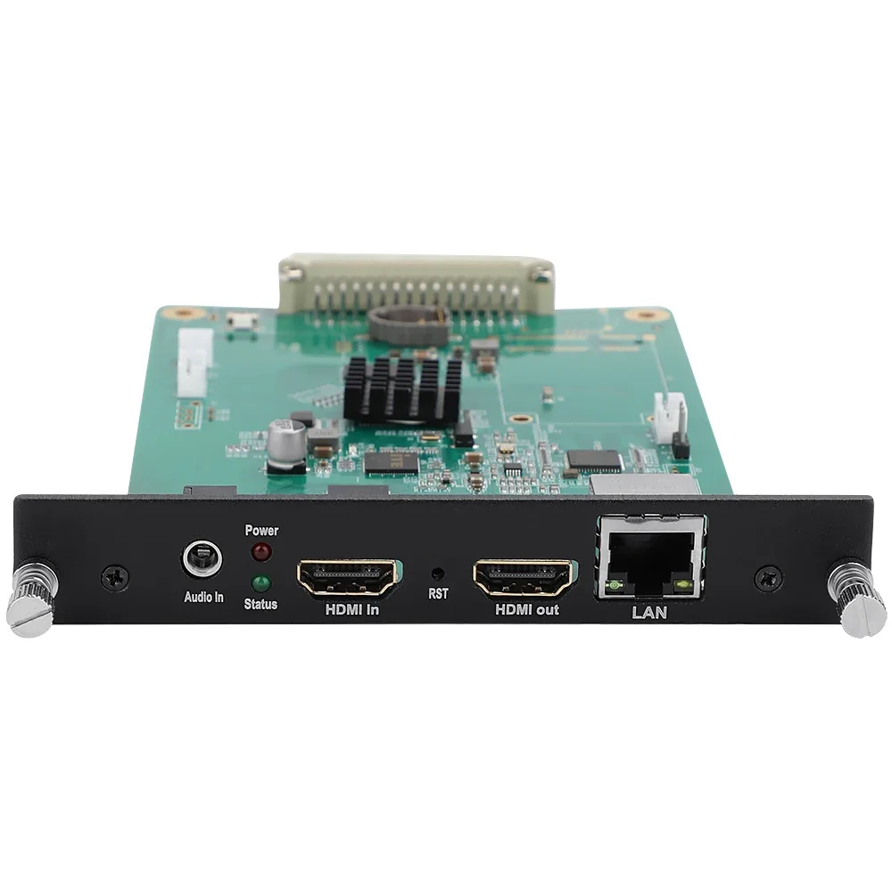 Стойка 3U 8 каналов H.264 кодер HDMI-IP-видео RTMP SRT HLS прямая трансляция HD-видео