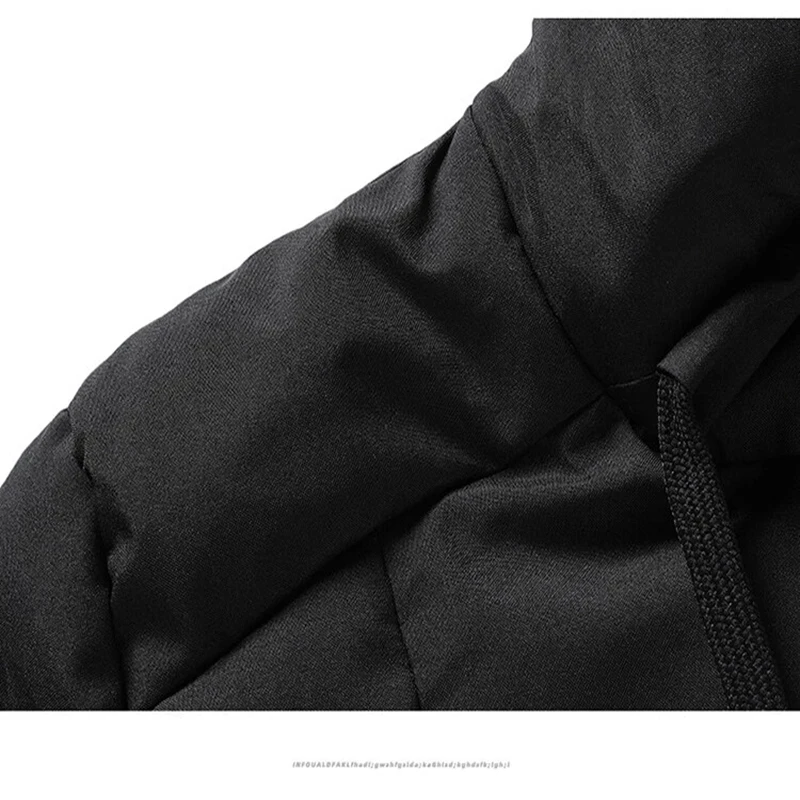 Autumn and Winter 2022 Fashion HAZZYS Casual Warm Hooded Jacket Waterproof Wind proof Breathable Jacket Casual High quality K