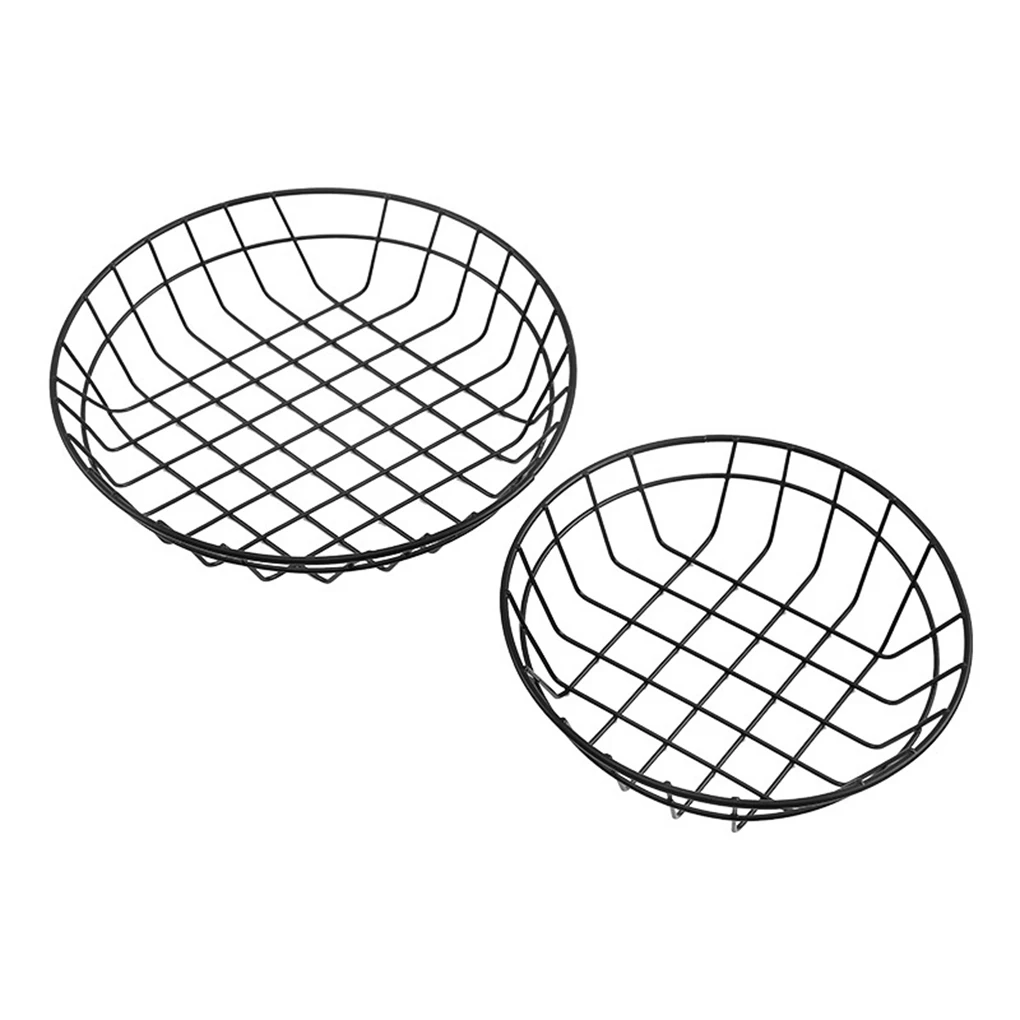 

Корзина для хранения пищевых продуктов, контейнер из нержавеющей стали с антипригарным покрытием, портативный поднос, термостойкий, кухонн...