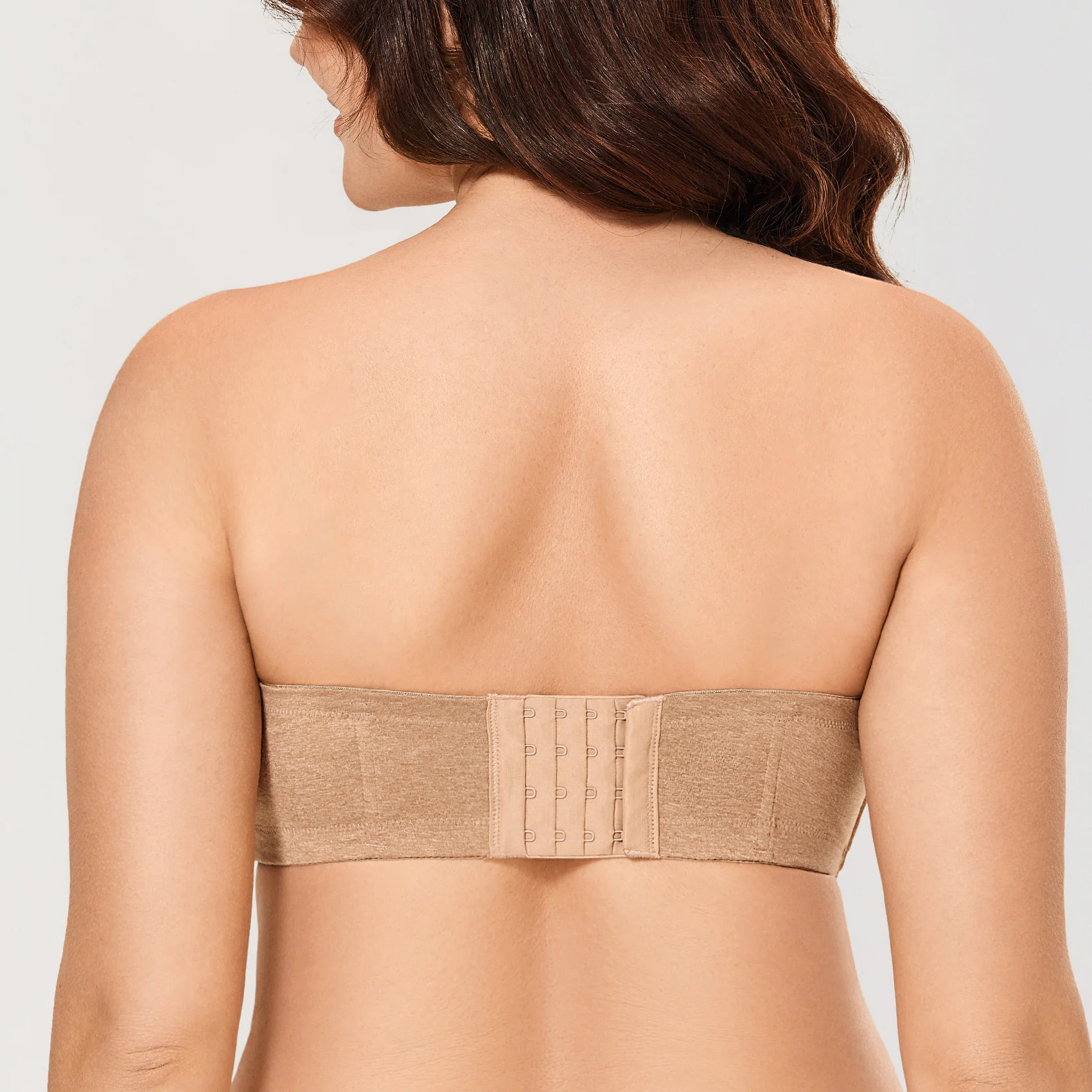 Женский бюстгальтер без бретелек пуш-ап из силикона с мягкими чашечками и