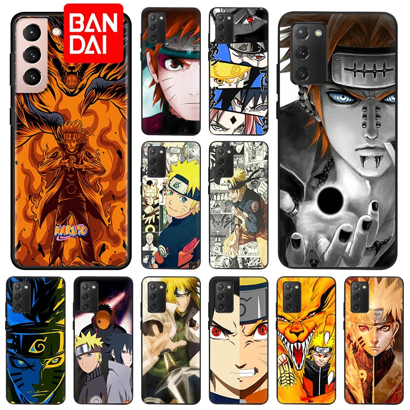 

For Samsung Galaxy S22 Ultra 5G S21 Plus S20 FE S10 Note 20 10 Lite 9 8 Case Uzumaki Naruto Anime Soft Clear Cover Funda Coque