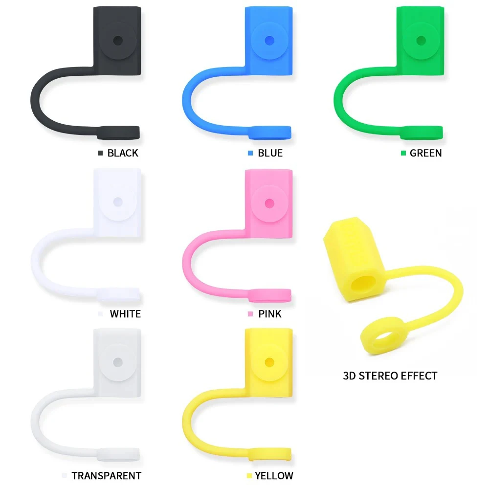 Силиконовые заглушки для трубочек 9-10 мм