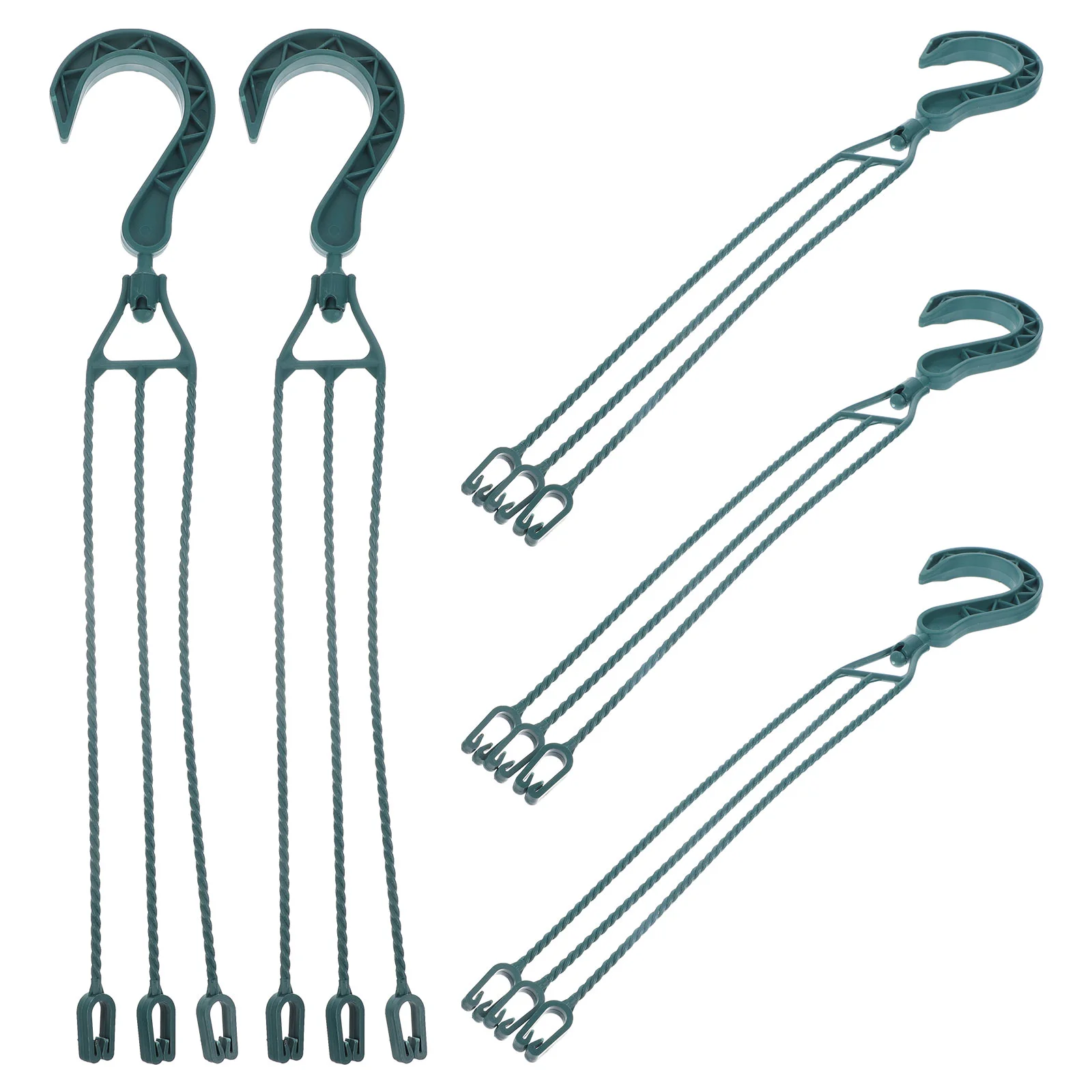 

Pot Replacement Chain Hanging Basin Hook Plastic Coat Hangers Flowerpot Hooks