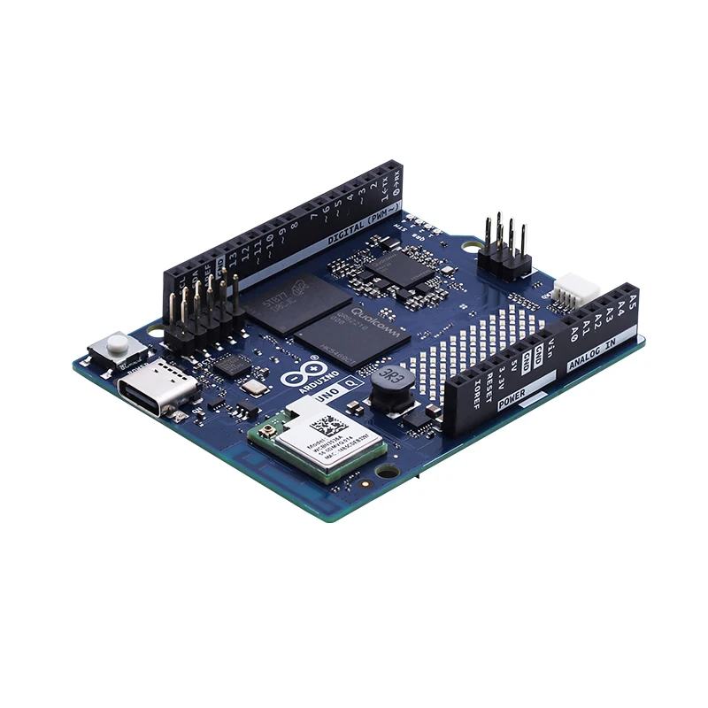 Фото Плата разработки QRB2210 + STM32U585, 3D-графика на базе графического процессора Adreno, совместимость с UNO Q, поддержка Arduino IDE №2