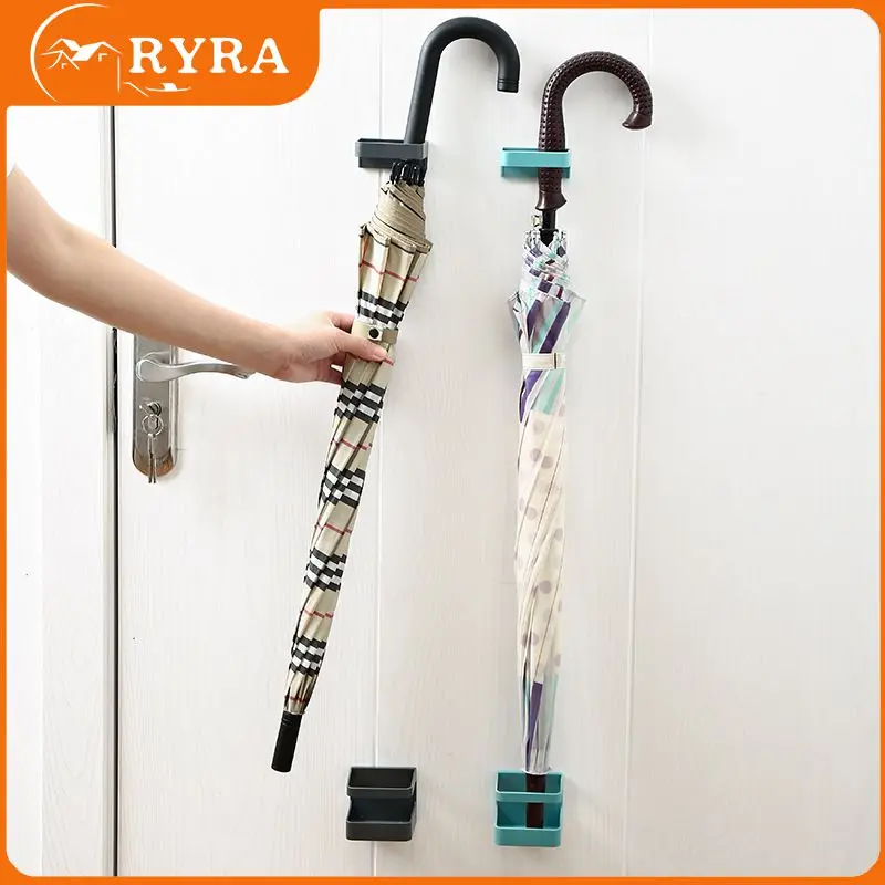 

Популярная Бытовая многоцветная стойка для хранения зонтиков настенная пластиковая стойка для зонта многофункциональная стойка для хранения в ванной комнате