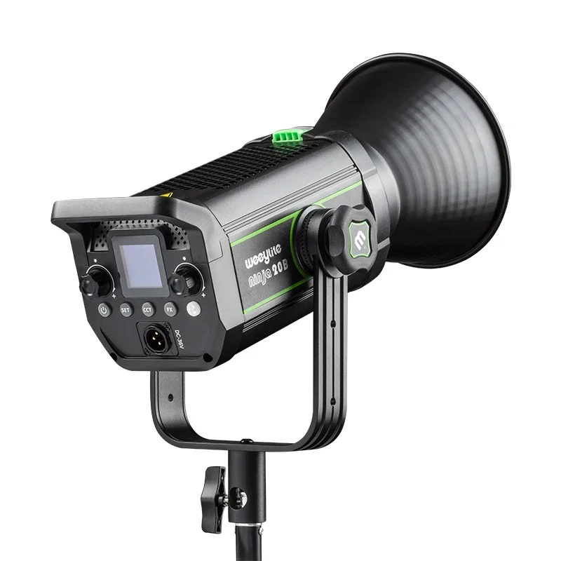 Viltrox Weeylite Ninja 20B 200W 2800K ~ 6800K Bi-color COB Video светильник 10 эффекты APP Control фотографическое