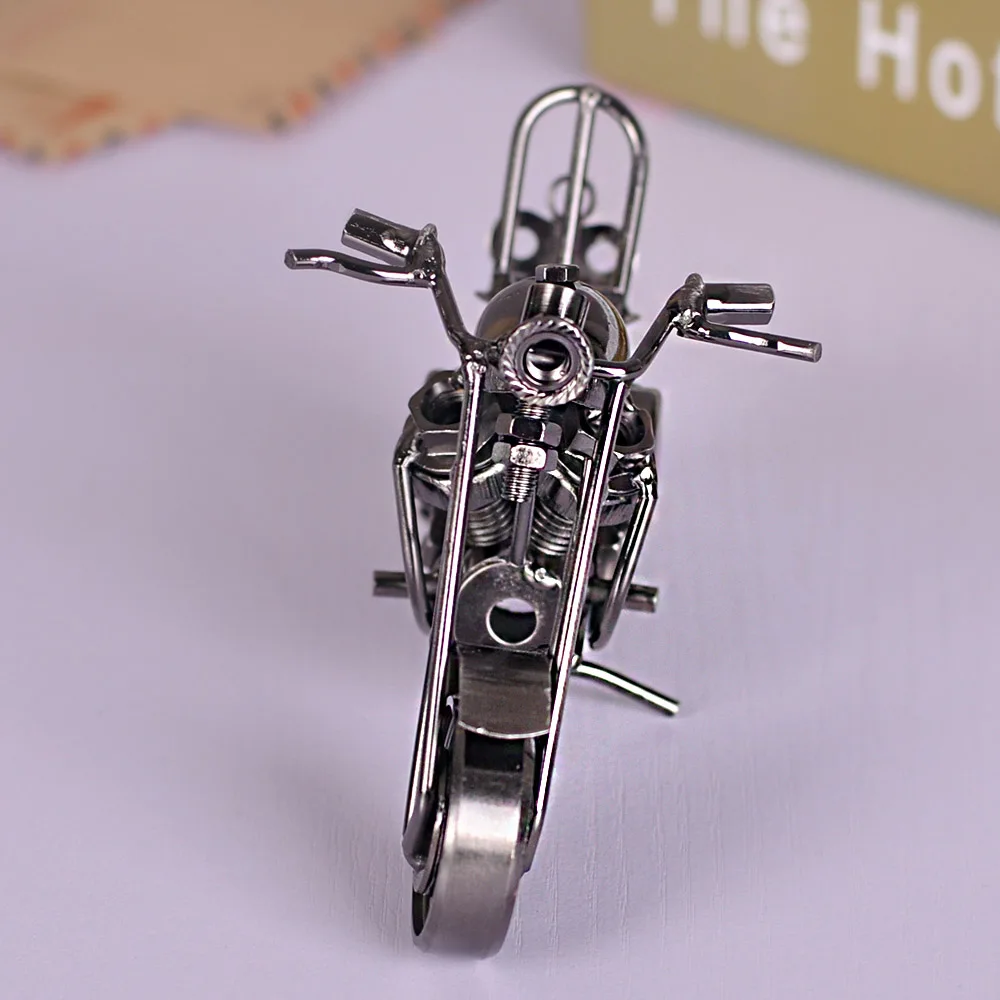 Creative Handcraft Metal Motorcycle Model Mini Motor Vehicles Diecast Craft Best Collection Gifts Decoration Crafts