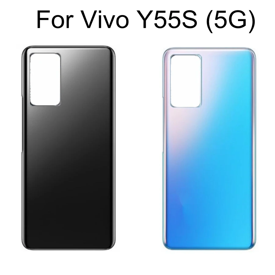 

6.58" For Vivo Y55S 5G Back Battery Cover Rear Housing Door Case For Vivo V2164A Battery Cover Replacement Parts