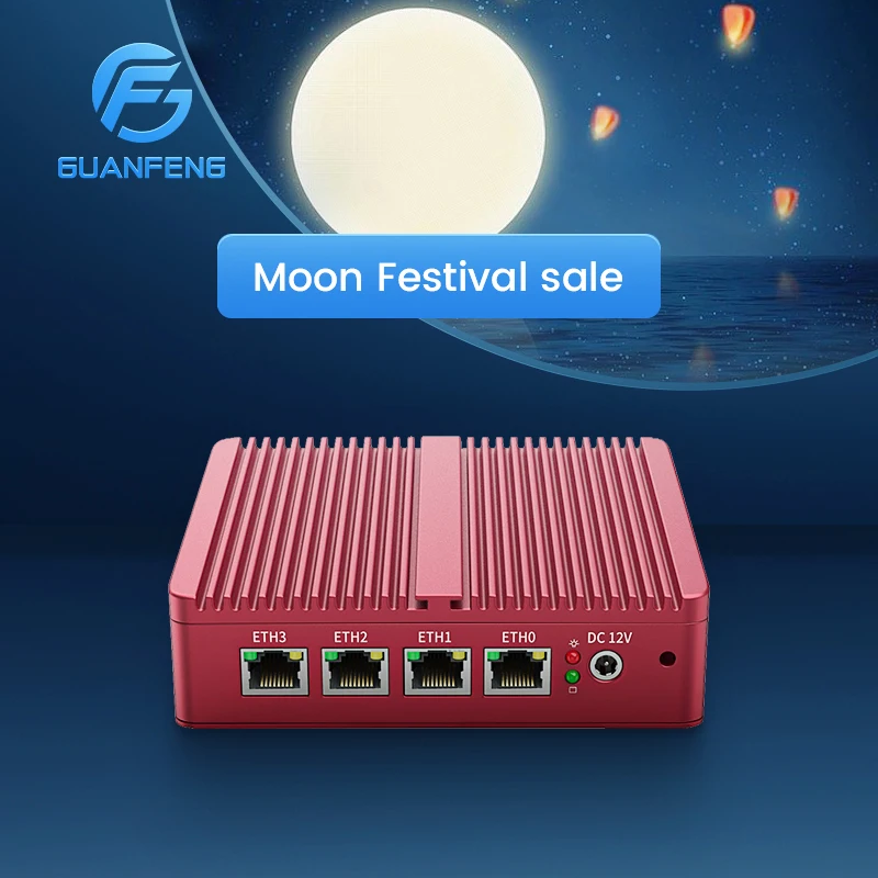 

Мини-ПК Pfsense G30, 4 Lan, J4125, без вентилятора