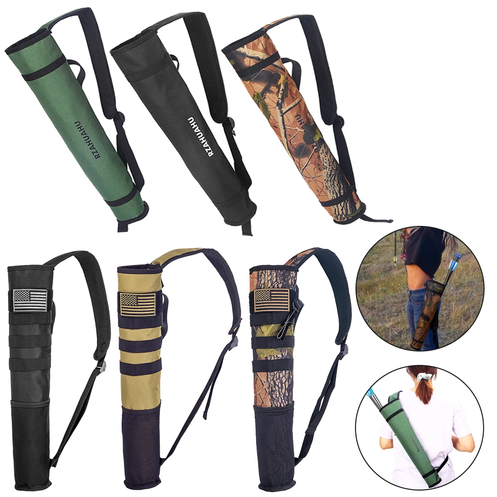 

Oxford Archery Crossbow Arrow Quiver Holder Pocket Portable Waist Hanging Bow Storage Pouch Outdoor Carrying Bag Accessories