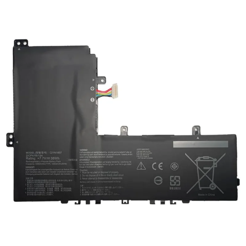 100% новый аккумулятор для ноутбука 7 В 38 Втч C21N1807 Asus ChromeBook C223NA Vivobook E203NA-FD026T C21PiCH 0B200-