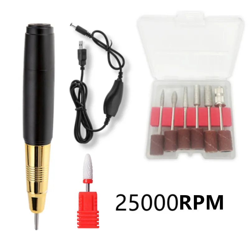 

Nail Art Supplies and Manicure Tools / Nail Art Equipment / Nail Polishing Machine (grinding machine)Beginners Nail Drill Portab