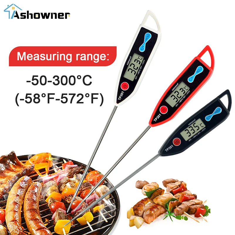 

Food Thermometer Digital Kitchen Thermometer For Meat Water Milk Cooking Gauge Grill BBQ Electronic Oven Household Kitchen Tool