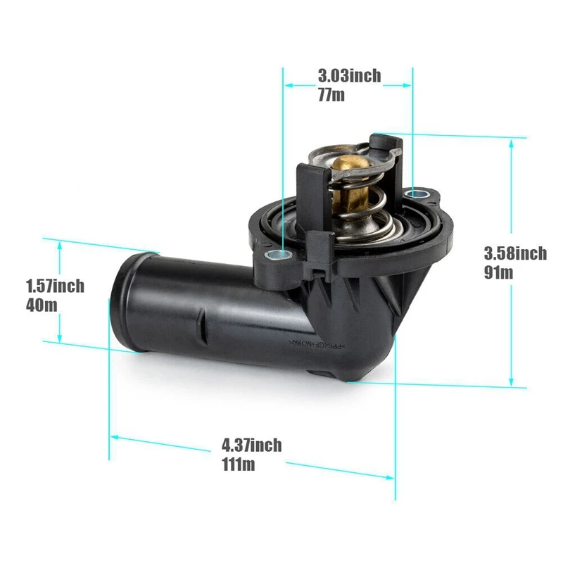 10 шт. корпус термостата охлаждающей жидкости для Dodge Durango 5184651AF Jeep Grand Cherokee Wrangler 3.6L