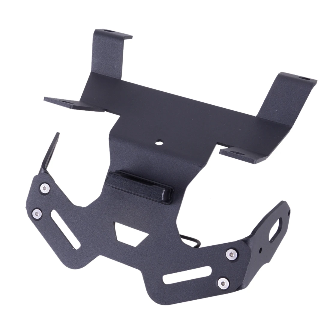 

DWCX 1 Set Motorcycle Rear License Plate Holder Frame Kit Black Fit for Honda CB125R CB250R CB300R 150R
