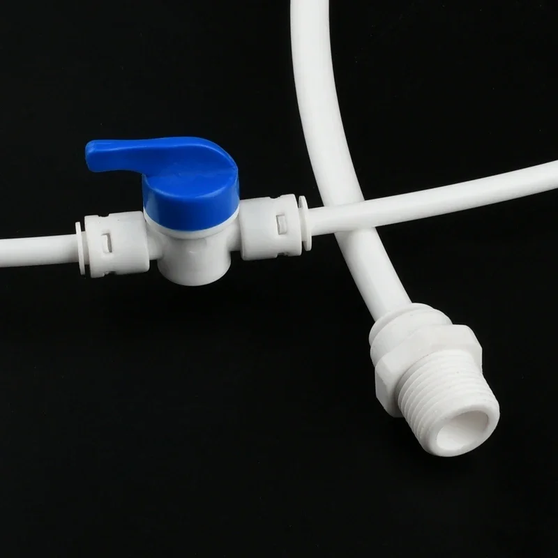 0 5 ~ 10 метров RO Water 1/4 3/8 дюйма наружный полиэтиленовый шланг белая гибкая трубка