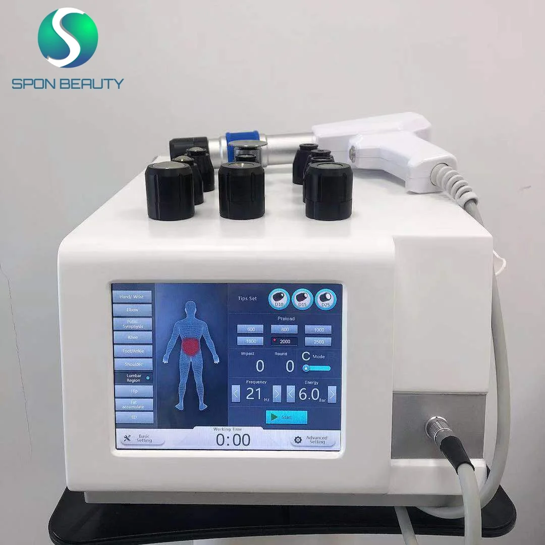 2020 Air pressure shock wave extracorporeal shock wave/ed shockwave therapy /low intensity extracorporeal shock wave