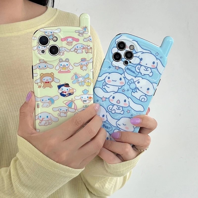

Korean Cute Cartoon Animal Phone Case For iPhone 11 12 13 Pro Xs Max X Xr Cases Shockproof Soft Silicone Cover Coque Capa