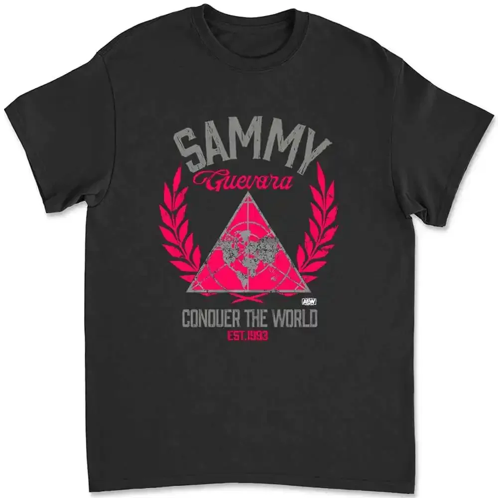 Фото Футболка Aew-All Elite Wrestling Sammy Guevara Conquer The World 08XT №1