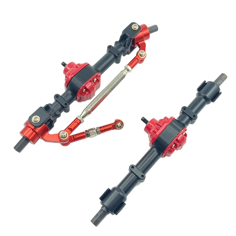 Передняя и задняя полная ось радиоуправляемого автомобиля для MN D90 D91 D96 D99S MN90 MN96