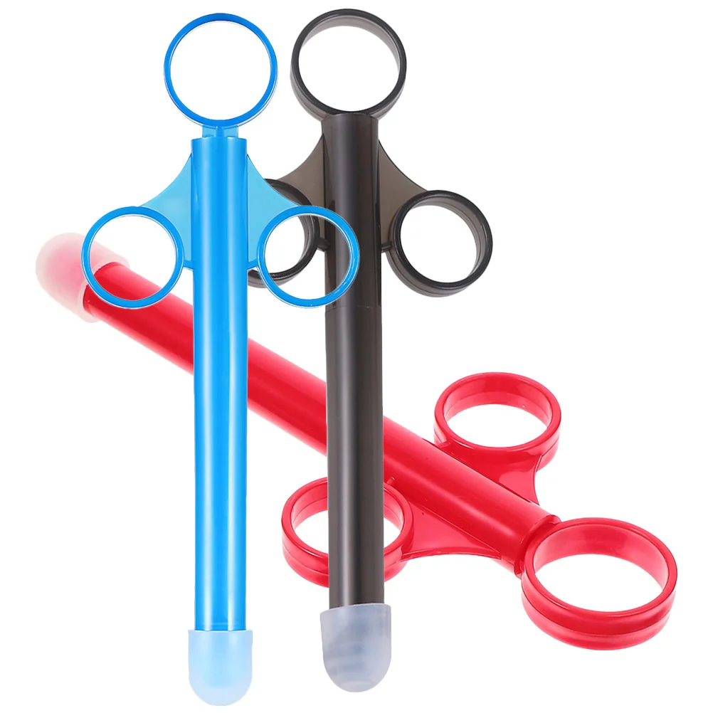 

3Pcs Household Portable Smooth Lube Injectors for Home Indoor Men Friends
