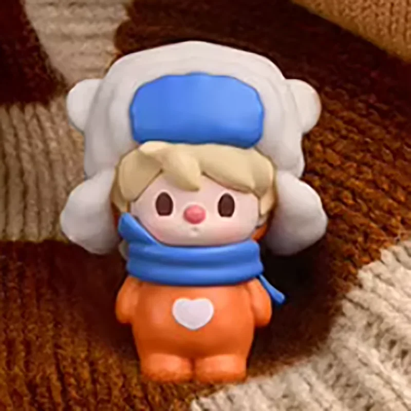 POPMART POP BEAN Fluffy Cozy Series Мини-кукла Натуральная слепая коробка Mystery Box Guess Bag Игрушки Кукла Симпатичная аниме-фигурка Настольный компьютер (art.: 3920d38ffbfb4) - 3920d38ffbfb4