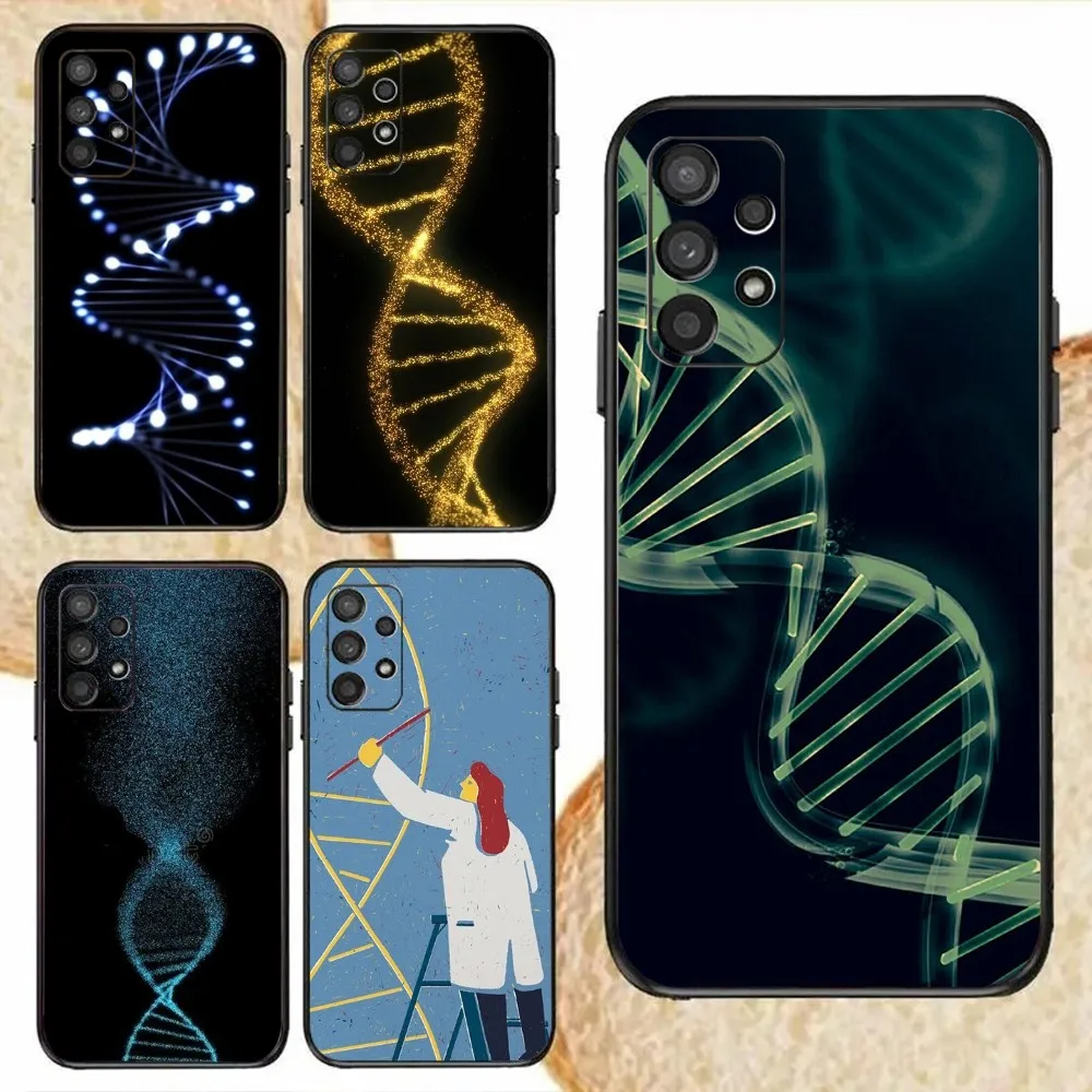 Чехол для телефона с научной ДНК биологией Samsung Galaxy S24 S20 S21 S22 S23 Fe Lite Plus Ultra Note Shell