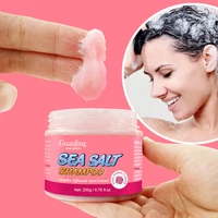 200ml sea salt shampoo scalp soothing deep cleansing scalp scrub shampoo oil control itching relief anti dandruff hair treatment