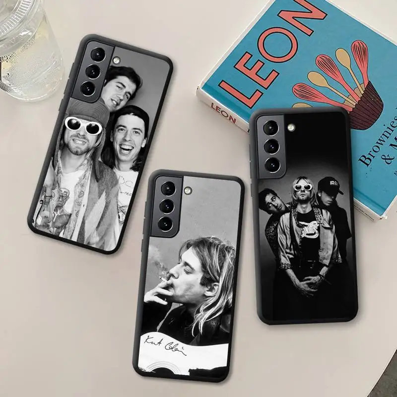 

Kurts Dave Grohl Cobain N-Nirvanaes Phone Case Silicone Soft for Samsung Galaxy S21 Ultra S20 FE M11 S8 S9 Plus S10 5G lite 2020