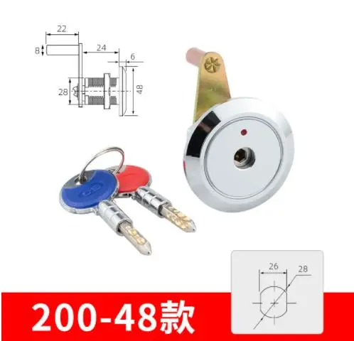 

Двойной цилиндр с противоугонным замком, 2 ключа и 5 ключей, электронный безопасный аварийный замок с паролем, универсальный цилиндр с замком