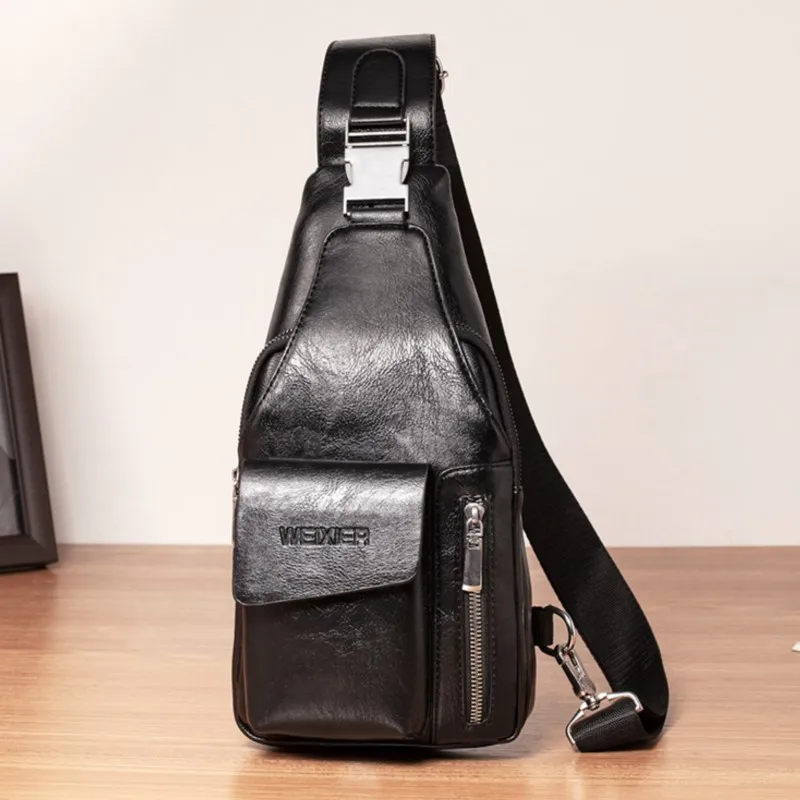 

Multifunction Chest Bags for Men Crossbody Bag Man Phone Sling Pack sports Chest Pack Messenger Bags Short Trip Shoulder Bag