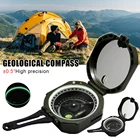 Портативный профессиональный компас, военный уличный Компас для кемпинга, армейского зеленого цвета, для пешего туризма, выживания, путешествий, точная навигация, охотничий инструмент