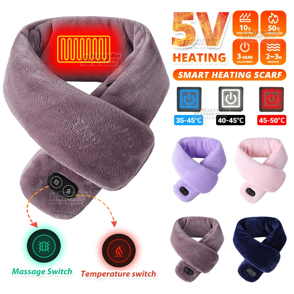 

Шарф с электроподогревом для езды на мотоцикле, зимний, для мужчин и женщин