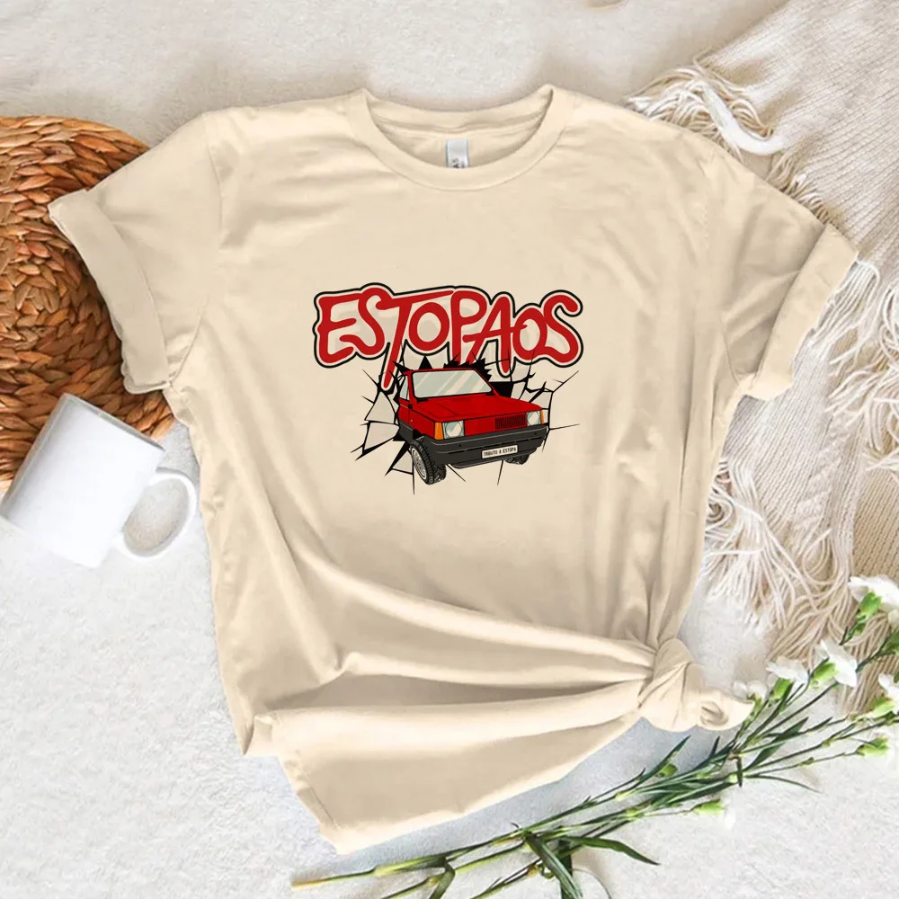 Футболка Estopa Женская в современном стиле забавная футболка для отдыха одежда