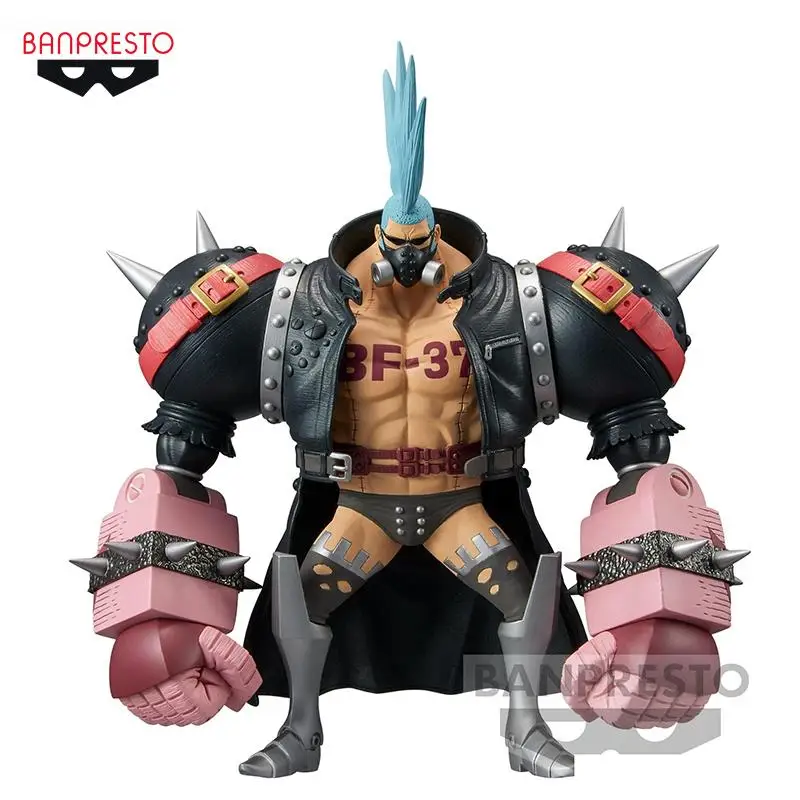 

In Stock BANPRESTO ONE PIECE FILM RED DXF FRANKY 17Cm 100% Original PVC Anime Figure Action Figures Collection Model Toys