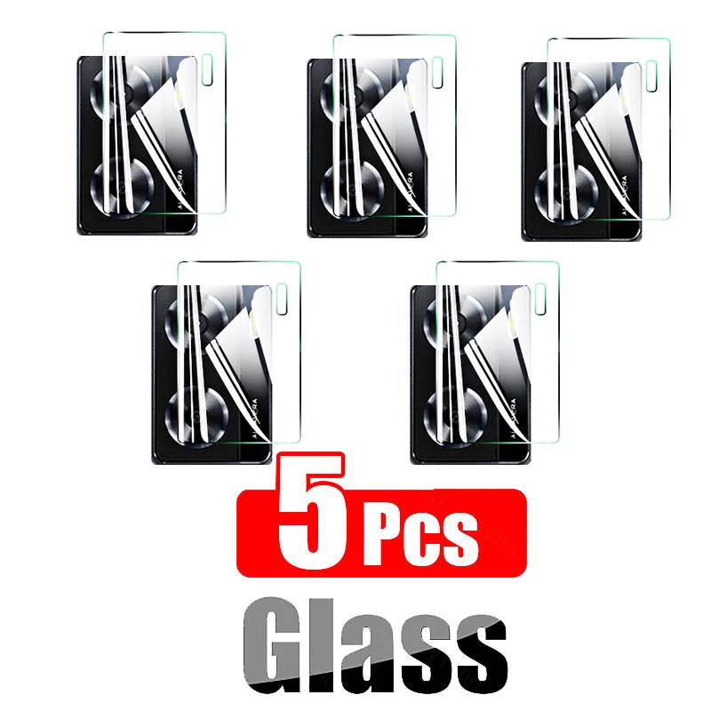 

5pcs Tempered Glass for Oppo A57 A77 A97 A96 A15 A16 A53 A72 A52 A92 A55 a53s 5G Camera Lens Screen Protector Protectiive Film