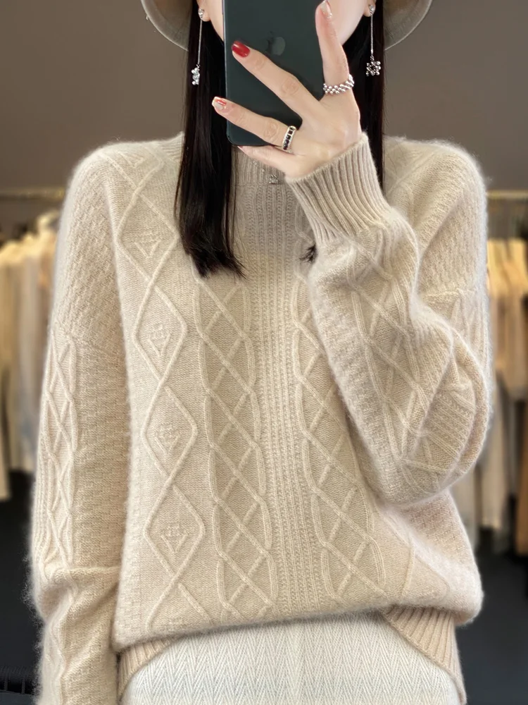 Рисунок 2 - Женский свитер из 100% мериносовой шерсти