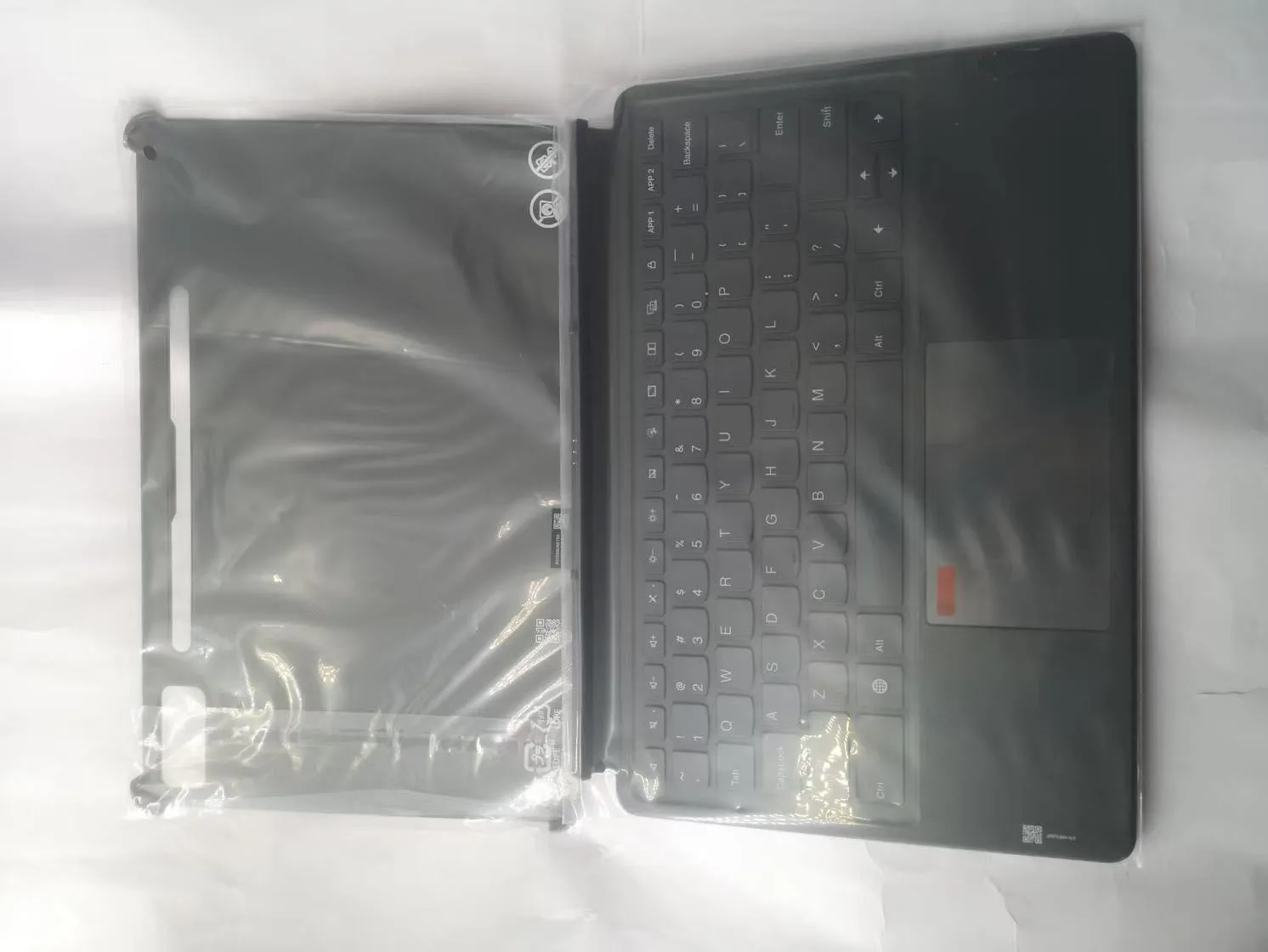 Фото Новая магнитная клавиатура KB566U и чехол-подставка для планшетов Lenovo Xiaoxin Pad Pro, Tab P12 12.7 TB371FC, Idea Tab Pro TB373FU, K12 TB240FC №2