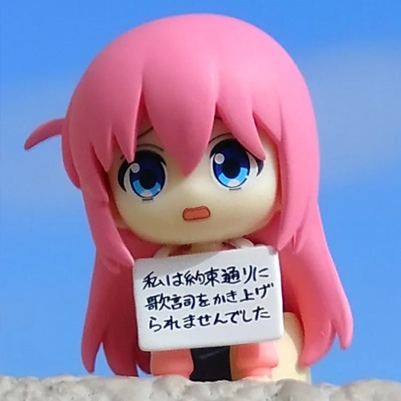 Фото В наличии: Коллекционная фигурка Bushiroad Anime Gashapon Bocchi The Rock, том 2, Хитори Гото, для декора рабочего стола, для коллекционеров №4