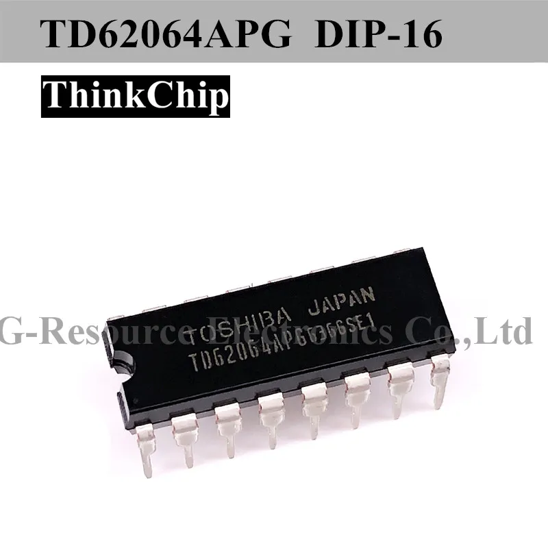 

(10pcs) TD62064APG DIP-16 TD62064 TD62064A TD62064AP DIP16 High-Current Darlington Sink Driver 100% New Original