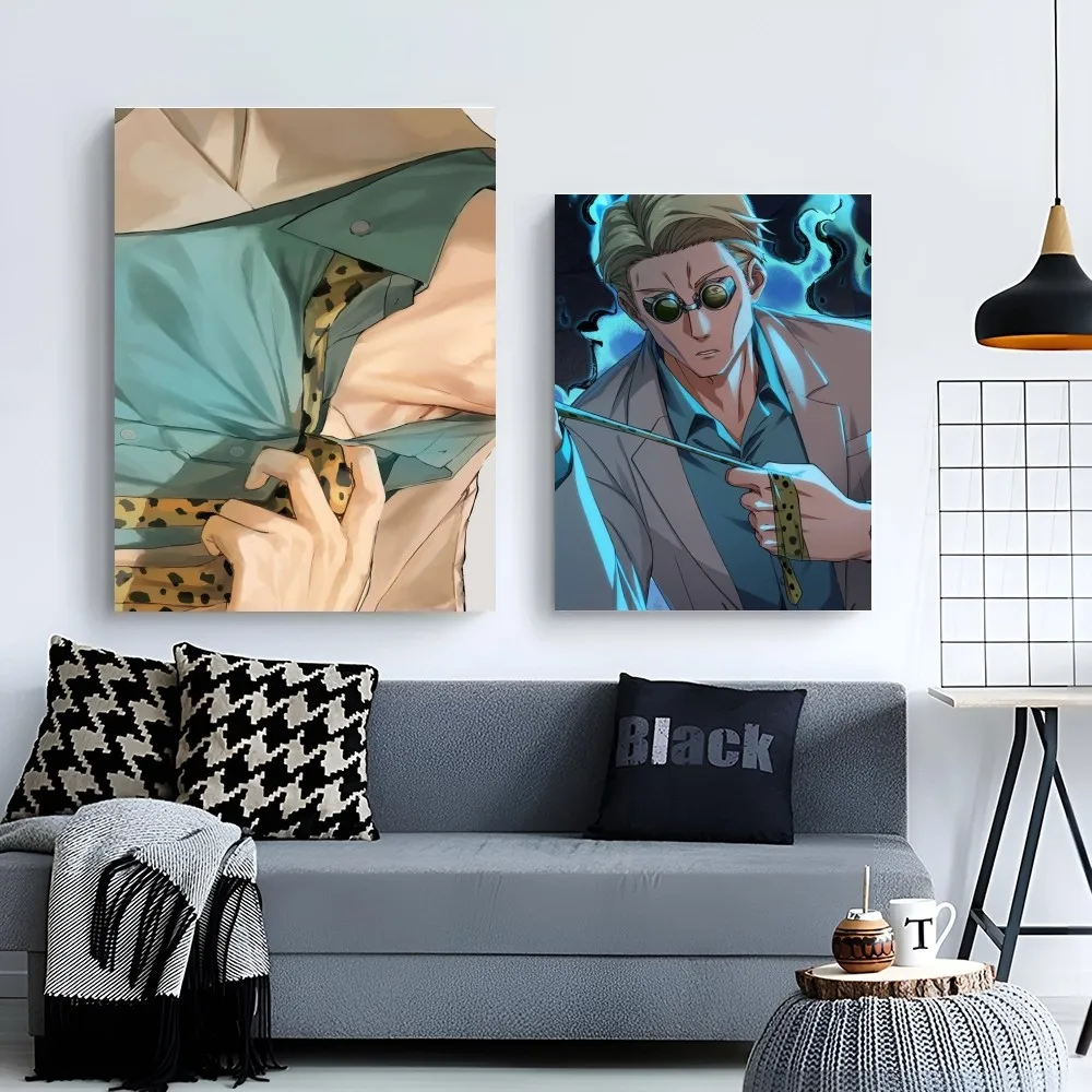 Художественный бумажный постер juютсу Kaisen Nanami Kento с принтом для дома гостиной