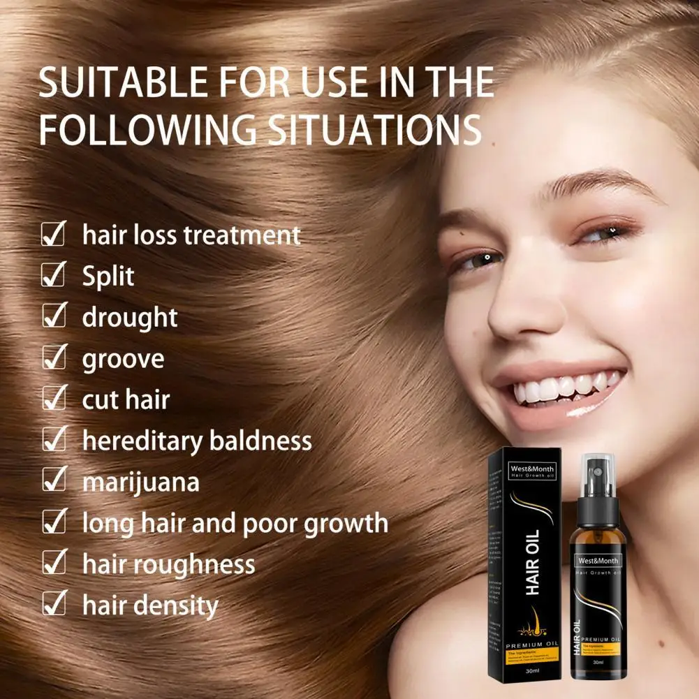 

Эссенция для волос 30 мл, питательное средство против выпадения волос, натуральное средство для роста волос, эфирное масло для выпадения вол...