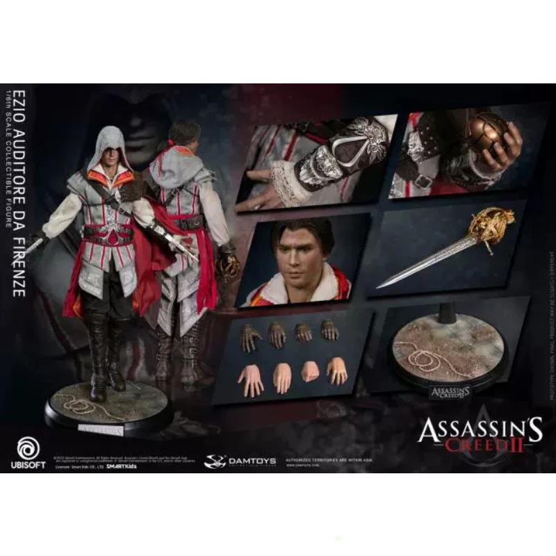 

In Stock DAMTOYS DMS012 1/6 Assassin's Creed II Ezio Soldier Action Figure Toy Gift Model Collection Hobbies