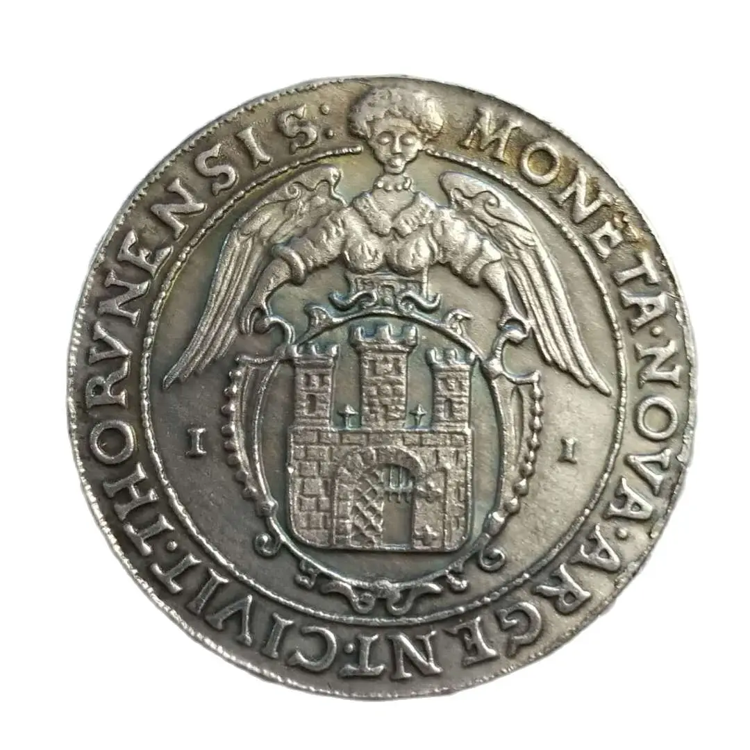 

1612 Poland Vintage Silver Plated Coins Copy Home Decor Coin Magic Collectibles Coins Lucky Toy Coins Christmas Gifts#1972