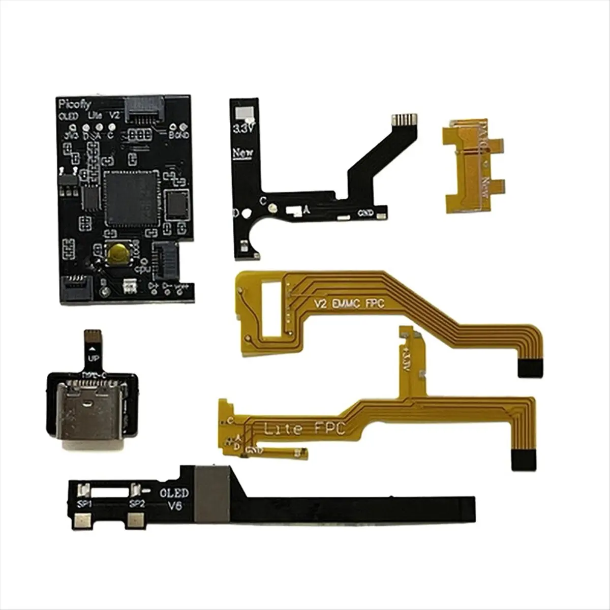 Фото [РАСПРОДАЖА] Hwfly Picofly для Raspberry Pi RP2040 с поддержкой чипов Picofly Oled/Lite/V2 №2