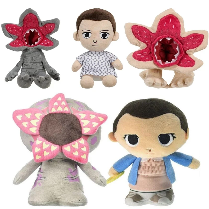 

NEW Stranger Things Eleven with Eggo Demogorgon 20cm Plush Toy Soft Stuffed Dolls Children Xmas Gift