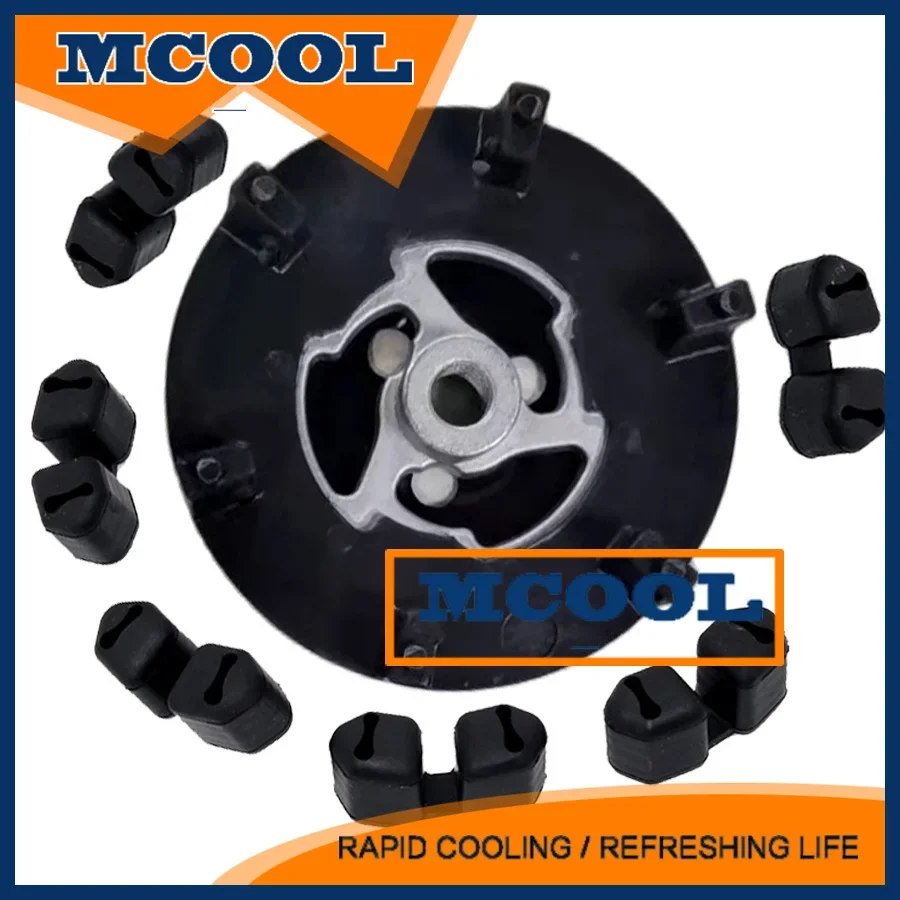 Ступица сцепления компрессора кондиционера переменного тока + резина для BMW E90 E91