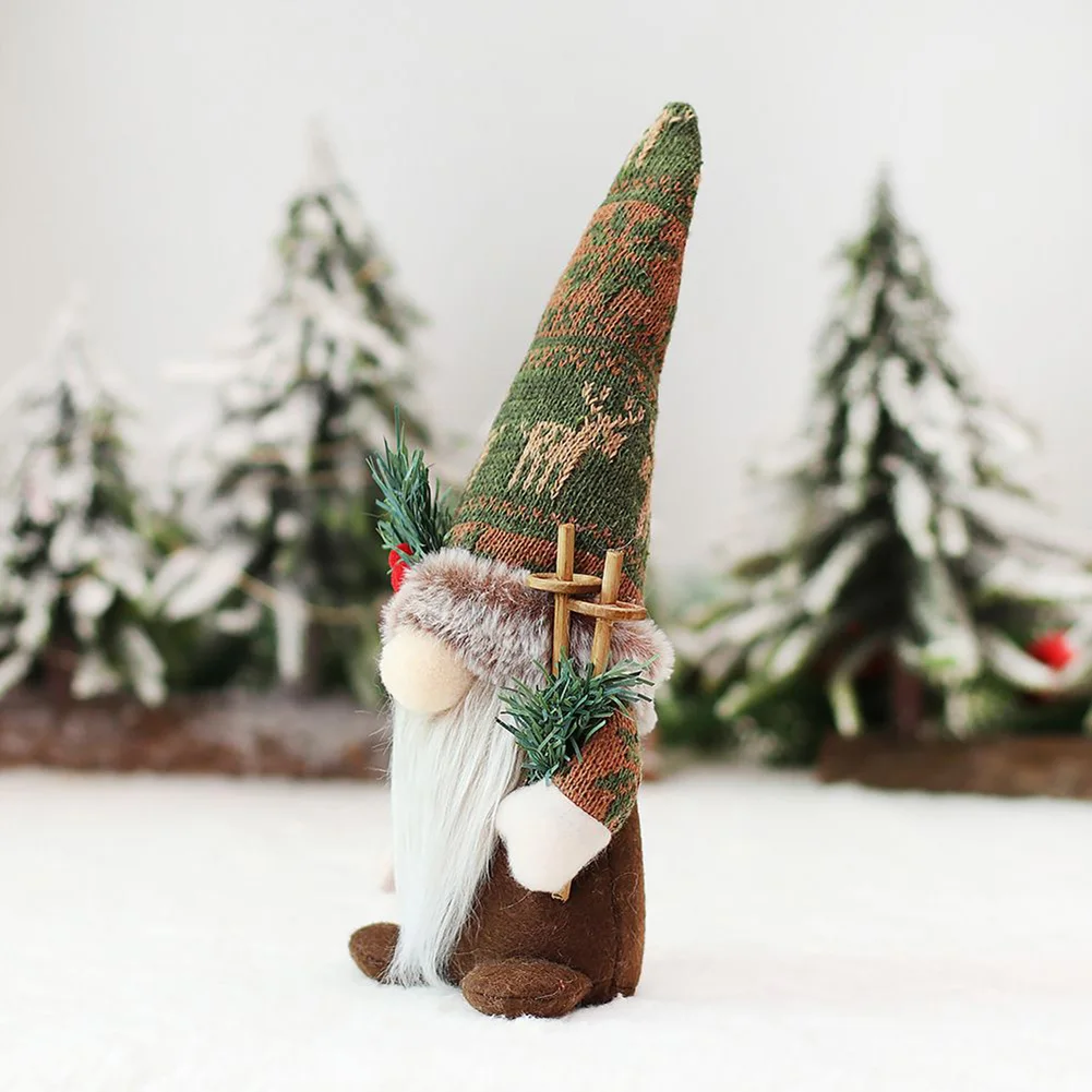 

Merry Christmas Ornaments DIY Xmas Gift Santa Claus Snowman Tree Pendant Doll Hang Decoration For Home Noel Natal Happy New Year