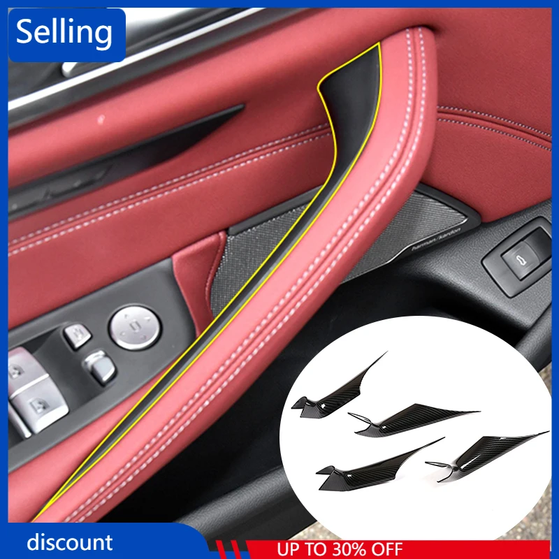 

Для BMW 5 серии G30 G38 2018-2022 детали интерьера ABS из углеродного волокна детской защитной крышки автомобильные аксессуары dc